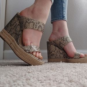 Jessica Simpson Wedge Sandals - 7